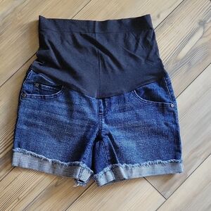 Maternity Denim Shorts
